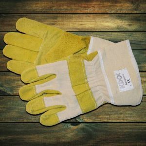 Glove Fierce Yellow-Grey Large