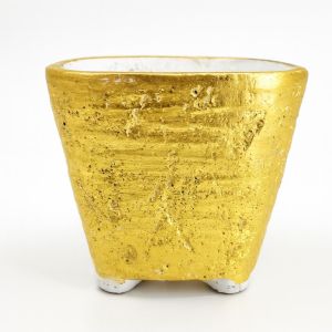 Diara square pot Gold 15 cm Studio