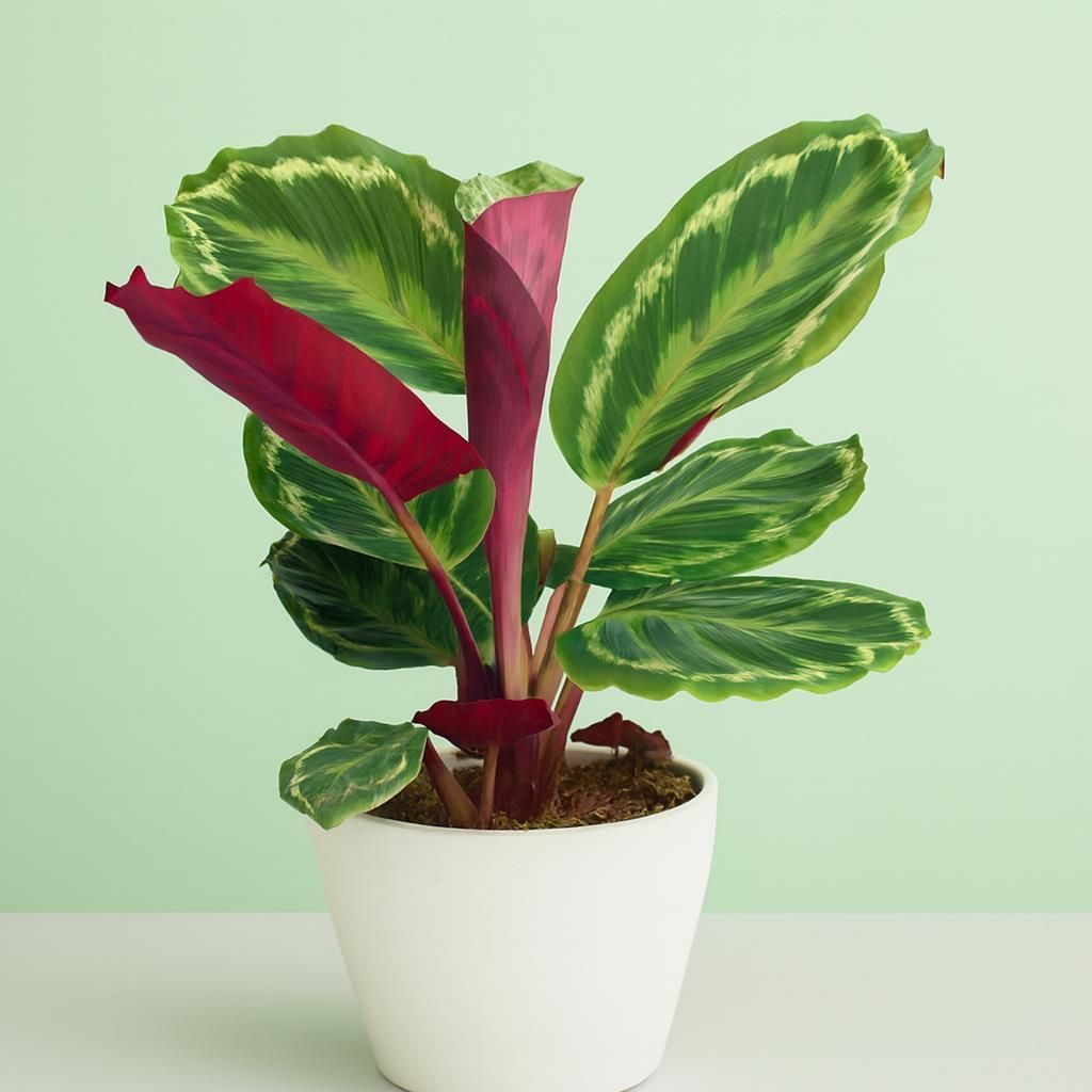 Korbmarante Calathea Medallion gnstig kaufen - Meingartenshop.at